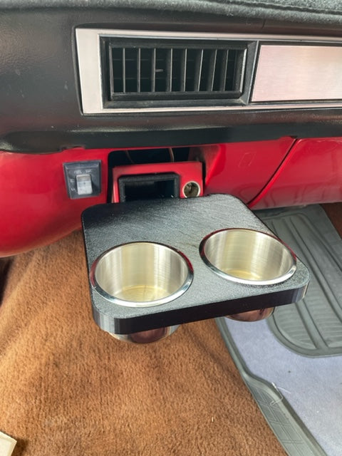 Chevy c10 store cup holder